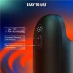 ARCWAVE - ION 2 MALE STROKER WITH PULSATING AIRWAVE STIMULATION BLACK