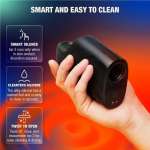 ARCWAVE - ION 2 MALE STROKER WITH PULSATING AIRWAVE STIMULATION BLACK
