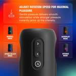 ARCWAVE - ORBIT 360° ROTATING MALE MASTURBATOR WITH APP CONTROL BLACK