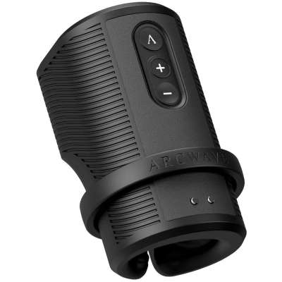 ARCWAVE - ZING VIBRATING MALE STROKER WITH DUAL MOTOR BLACK