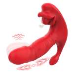 ARMONY - ANAL VIBRATOR PANTY C AND G-SPOT STIMULATOR REMOTE CONTROL RED