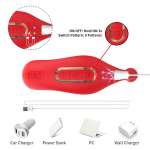 ARMONY - ANAL VIBRATOR PANTY C AND G-SPOT STIMULATOR REMOTE CONTROL RED