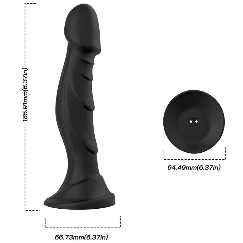 ARMONY - DILDO VIBRATOR & ANAL PLUG REMOTE CONTROL BLACK ARMONY - DILDO VIBRATOR & ANAL PLUG REMOTE CONTROL BLACK