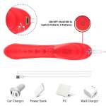 ARMONY - G-SPOT AND CLITORIS STIMULATOR VIBRATOR RED