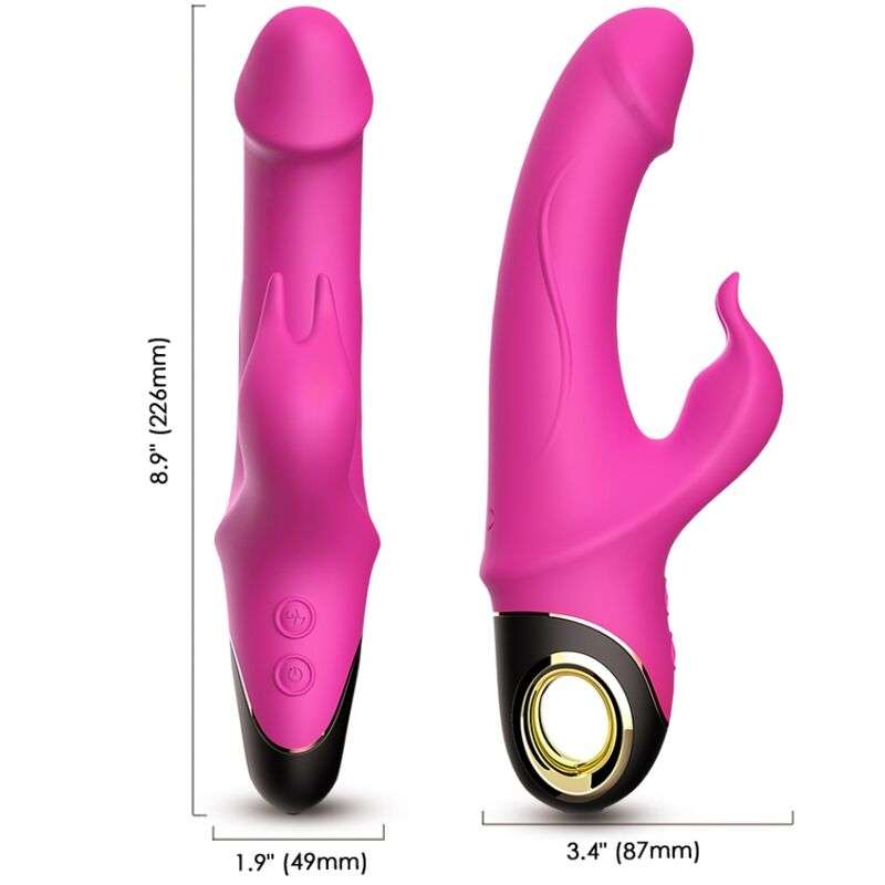 ARMONY - METEROR DILDO VIBRATOR RABBIT ROTATOR FUCHSIA ARMONY - METEROR DILDO VIBRATOR RABBIT ROTATOR FUCHSIA