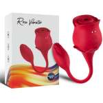 ARMONY - PINK CLITORIS SUCKER & VIBRATOR 10 MODES RED
