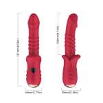 ARMONY - POINT A STIMULATING VIBRATOR DILDO RED