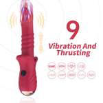 ARMONY - POINT A STIMULATING VIBRATOR DILDO RED