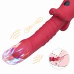ARMONY - POINT A STIMULATING VIBRATOR DILDO RED