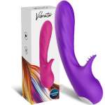 ARMONY - ROMANCE VIBRATOR WITH STIMULATOR PURPLE