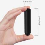 ARMONY - WARHEAD VIBRATOR BULLET REMOTE CONTROL BLACK 2 CM X 8.8 CM