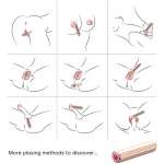 ARMONY - WARHEAD VIBRATOR BULLET REMOTE CONTROL GOLDEN 2 CM X 8.8 CM