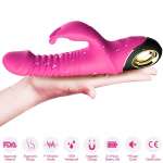ARMONY - ZING DILDO VIBRATOR RABBIT FUCHSIA