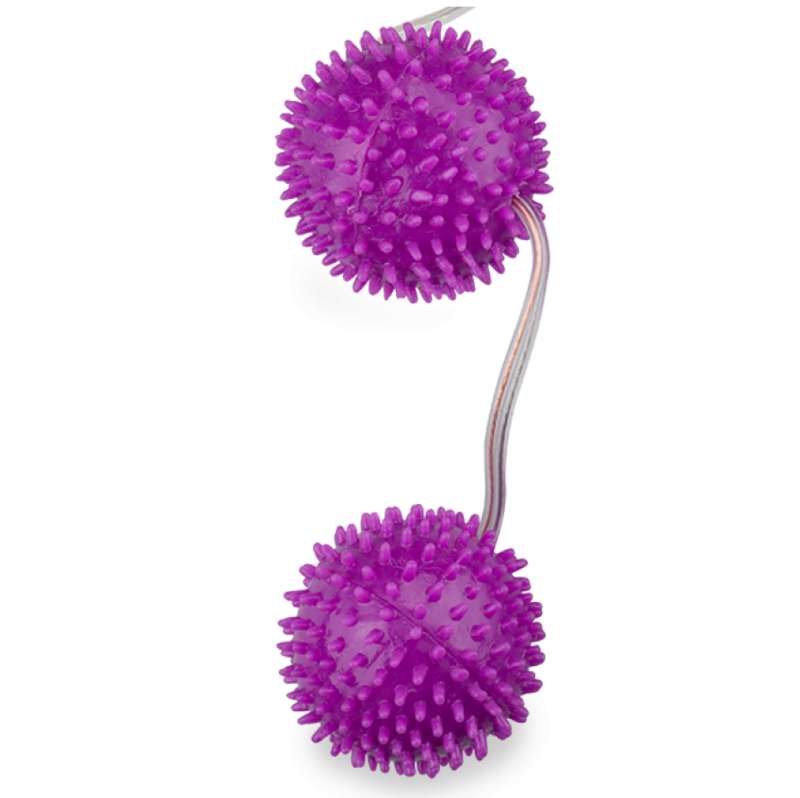 BAILE - A DEEPLY PLEASURE PURPLE TEXTURED BALLS 3.60 CM BAILE - A DEEPLY PLEASURE PURPLE TEXTURED BALLS 3.60 CM