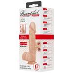 BAILE - BEAUTIFUL ENCOUNTER CATOBLEPAS FLEXIBLE REALISTIC DILDO 20.6 CM NATURAL