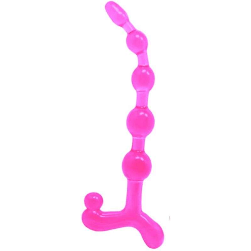 BAILE - BENDY TWIST PINK ANAL BALLS BAILE - BENDY TWIST PINK ANAL BALLS