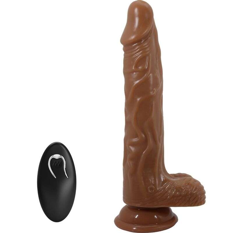 BAILE - BODACH REALISTIC VIBRATOR WITH REMOTE CONTROL SUCTION CUP BAILE - BODACH REALISTIC VIBRATOR WITH REMOTE CONTROL SUCTION CUP