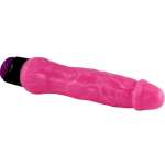BAILE - COLORFUL SEX REALISTIC VIBRATOR PINK 24 CM