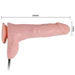 BAILE - INFLATABLE REALISTIC DILDO II WITH SUCTION CUP 15 CM