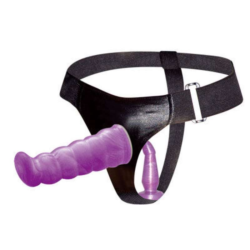 BAILE - LILAC FEMALE ANAL AND VAGINAL HARNESS GPOINT 17 CM BAILE - LILAC FEMALE ANAL AND VAGINAL HARNESS GPOINT 17 CM