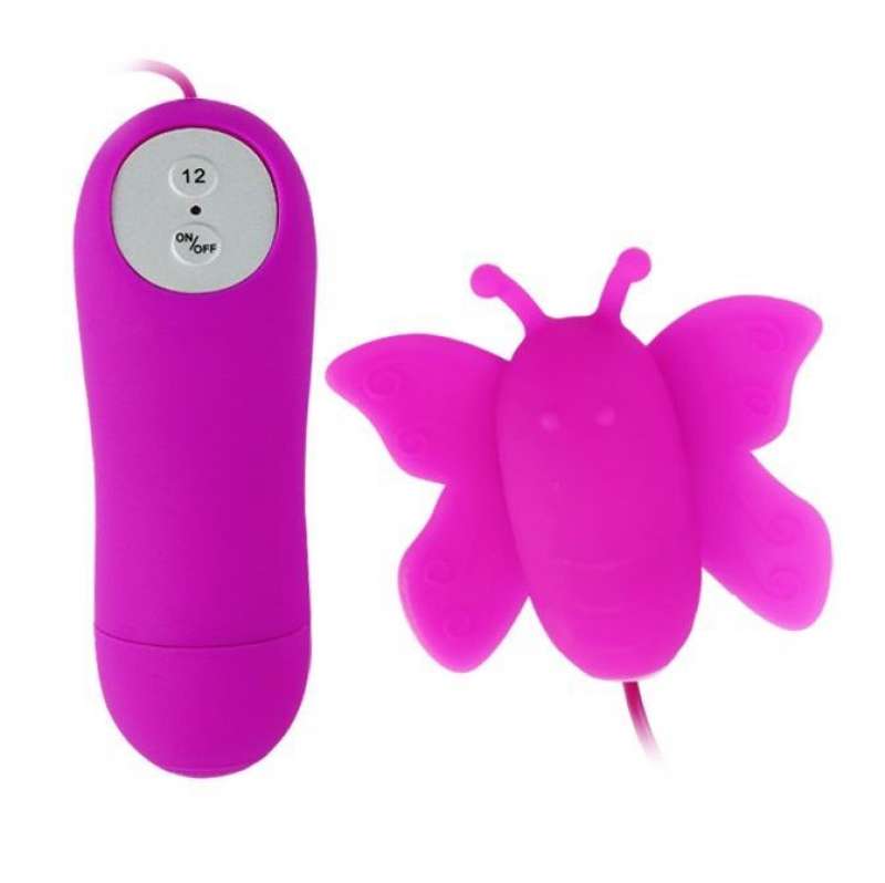 BAILE - LOVE EGGS BUTTERFLY CLITORIS STIMULATOR 12 SPEEDS LILAC REMOTE CONTROL BAILE - LOVE EGGS BUTTERFLY CLITORIS STIMULATOR 12 SPEEDS LILAC REMOTE CONTROL