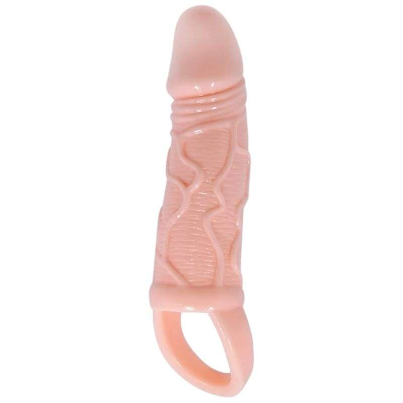 BAILE - PENIS EXTENDER SHEATH WITH STRAP FOR TESTICLES 13.5 CM BAILE - PENIS EXTENDER SHEATH WITH STRAP FOR TESTICLES 13.5 CM