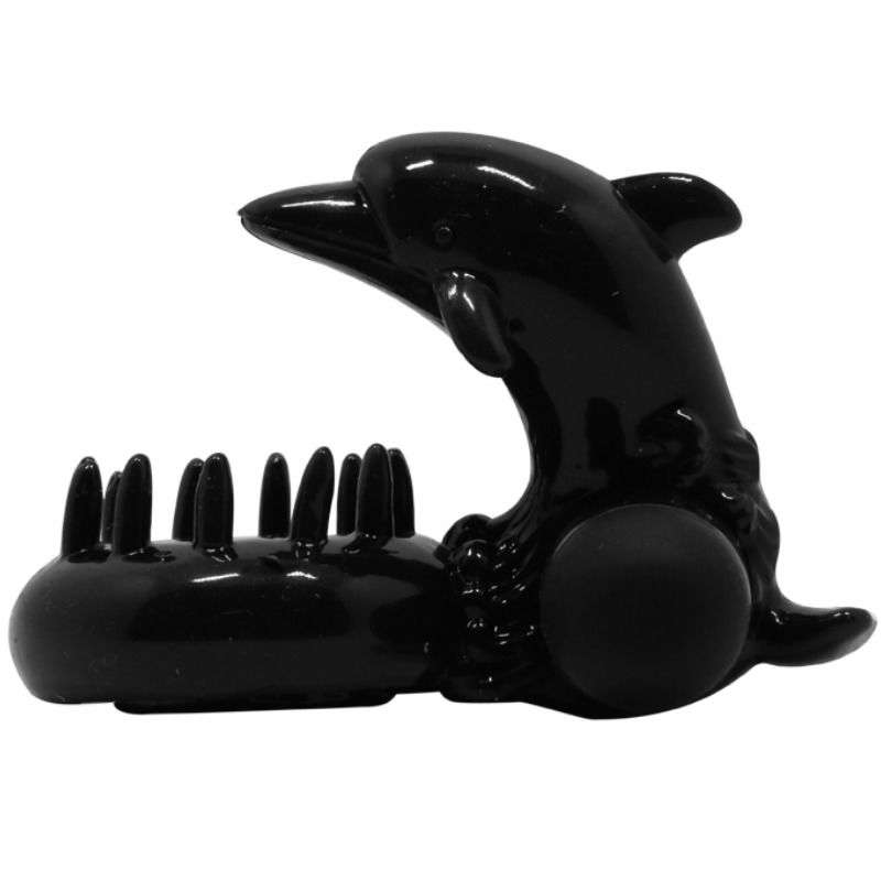 BAILE - SWEET RING RING WITH CLITORIS STIMULATOR DOLPHIN BAILE - SWEET RING RING WITH CLITORIS STIMULATOR DOLPHIN