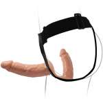 BAILE - ULTRA PASSIONATE DOUBLE DILDOS WITH HARNESS