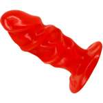 BAILE - UNISEX ANAL PLUG WITH RED SUCTION CUP