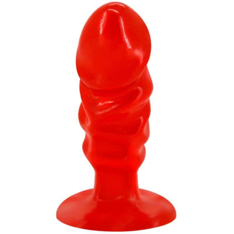 BAILE - UNISEX ANAL PLUG WITH RED SUCTION CUP BAILE - UNISEX ANAL PLUG WITH RED SUCTION CUP