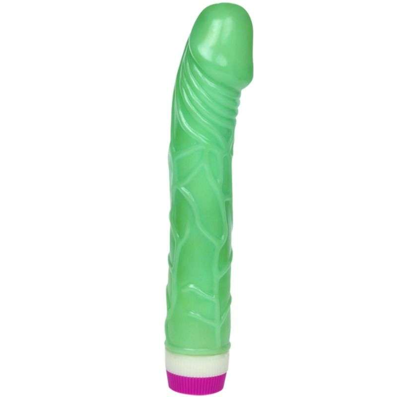 BAILE - WAVES OF PLEASURE VIBRATOR 23 CM GREEN BAILE - WAVES OF PLEASURE VIBRATOR 23 CM GREEN