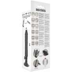 BASECOCK - REALISTIC VIBRATOR REMOTE CONTROL BLACK 20 CM -O- 4 CM