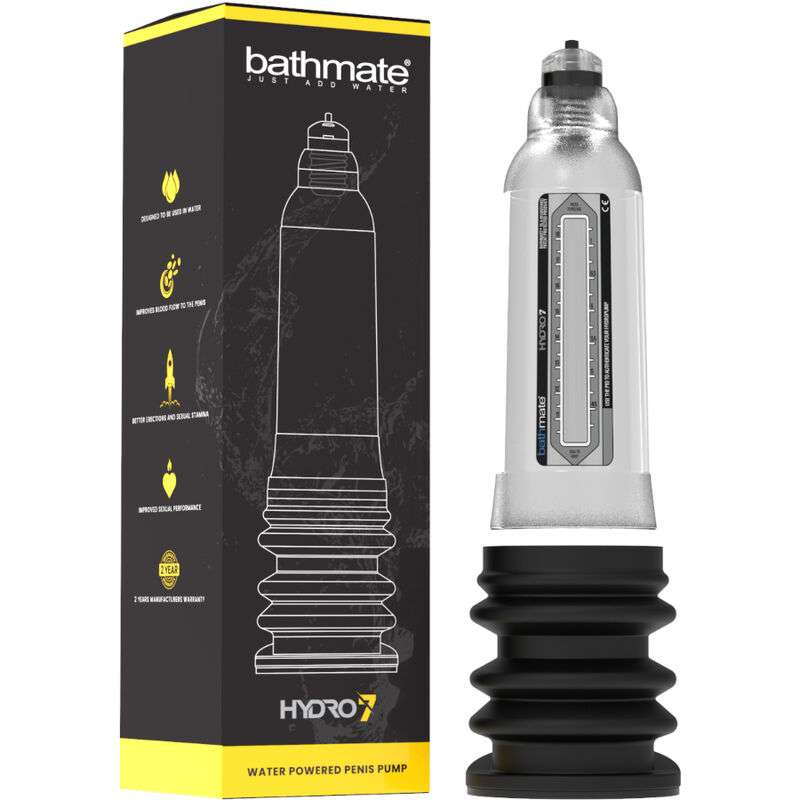 BATHMATE - HYDRO 7 HERCULES TRANSPARENT BATHMATE - HYDRO 7 HERCULES TRANSPARENT