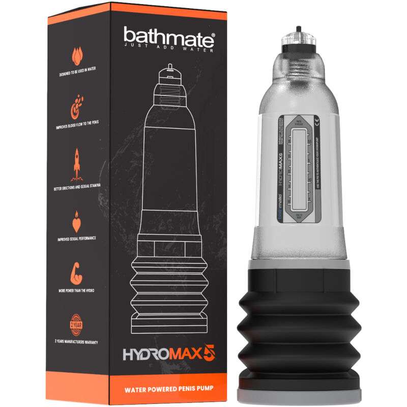 BATHMATE - HYDROMAX 5 TRANSPARENT BATHMATE - HYDROMAX 5 TRANSPARENT