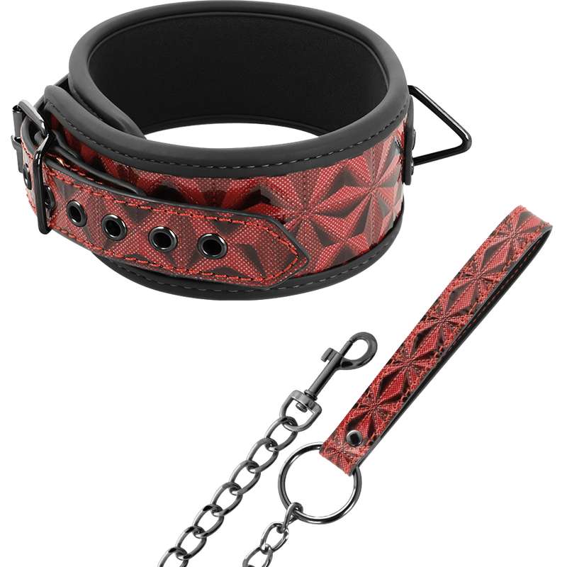 BEGME - RED EDITION PREMIUM VEGAN LEATHER COLLAR WITH NEOPRENE LINING BEGME - RED EDITION PREMIUM VEGAN LEATHER COLLAR WITH NEOPRENE LINING