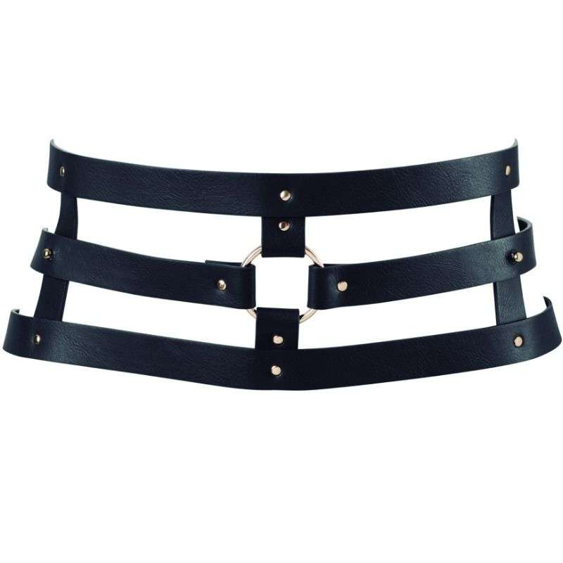 BIJOUX INDISCRETS - BELT WITH STRAP BLACK BIJOUX INDISCRETS - BELT WITH STRAP BLACK