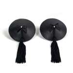 BIJOUX INDISCRETS - BURLESQUE BLACK NIPPLE COVERS