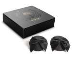 BIJOUX INDISCRETS - BURLESQUE SHINY NIPPLE COVERS WITH BOW