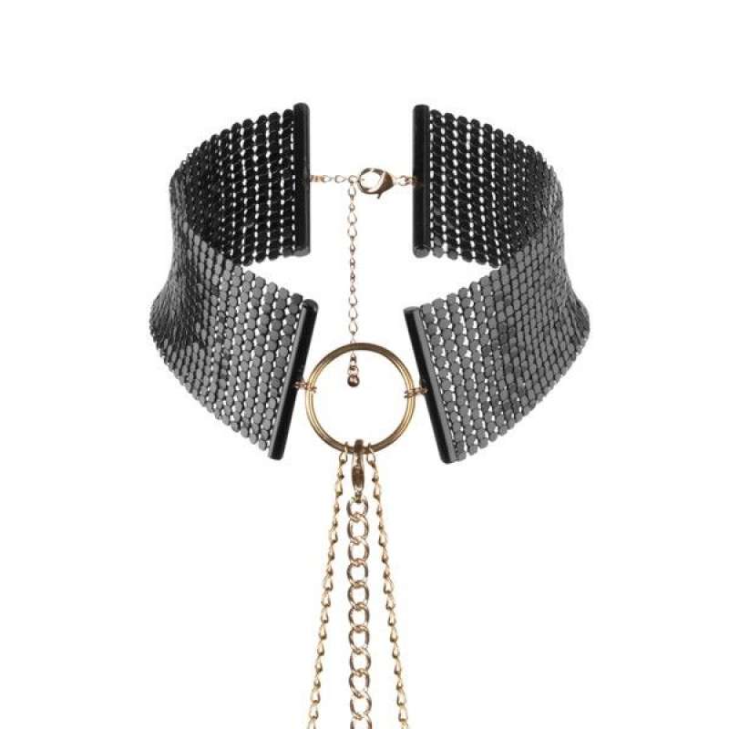 BIJOUX INDISCRETS - DÃSIR MÃTALLIQUE BLACK METALLIC NECKLACE
