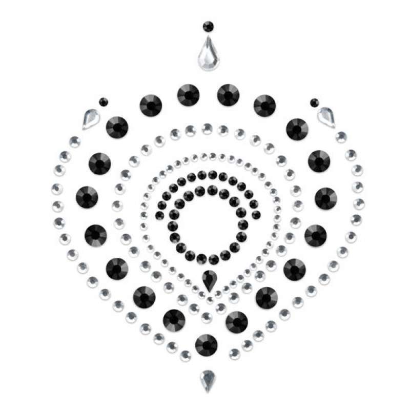 BIJOUX INDISCRETS - FLAMBOYANT BLACK&SILVER BIJOUX INDISCRETS - FLAMBOYANT BLACK&SILVER