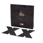 BIJOUX INDISCRETS - FLASH CROSS BLACK NIPPLE CAPS