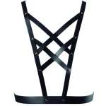 BIJOUX INDISCRETS - MAZE CROSSOVER HARNESS WITH BLACK NECKLINE
