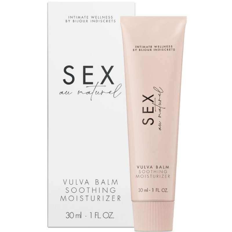 BIJOUX INDISCRETS - SEX AU NATUREL VULVA BALM SOOTHING MOISTURIZER 30 ML