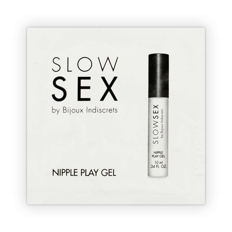BIJOUX INDISCRETS - SLOW SEX NIPPLE STIMULATING GEL NIPPLE PLAY SINGLE DOSE GEL 6 ML