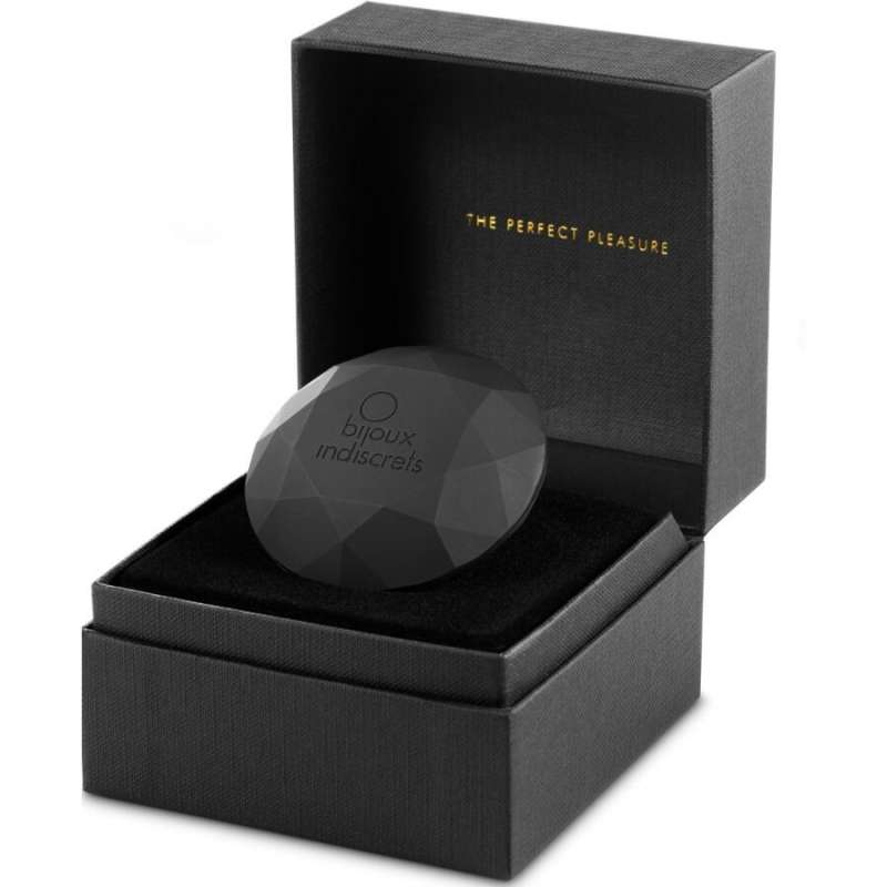 BIJOUX INDISCRETS - TWENTY ONE DIAMOND VIBRATOR LIMITED EDITION BLACK BIJOUX INDISCRETS - TWENTY ONE DIAMOND VIBRATOR LIMITED EDITION BLACK