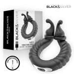 BLACK & SILVER - Neo ladattava paripeli-värinärengas musta