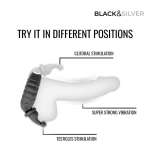 BLACK & SILVER - Neo ladattava paripeli-värinärengas musta