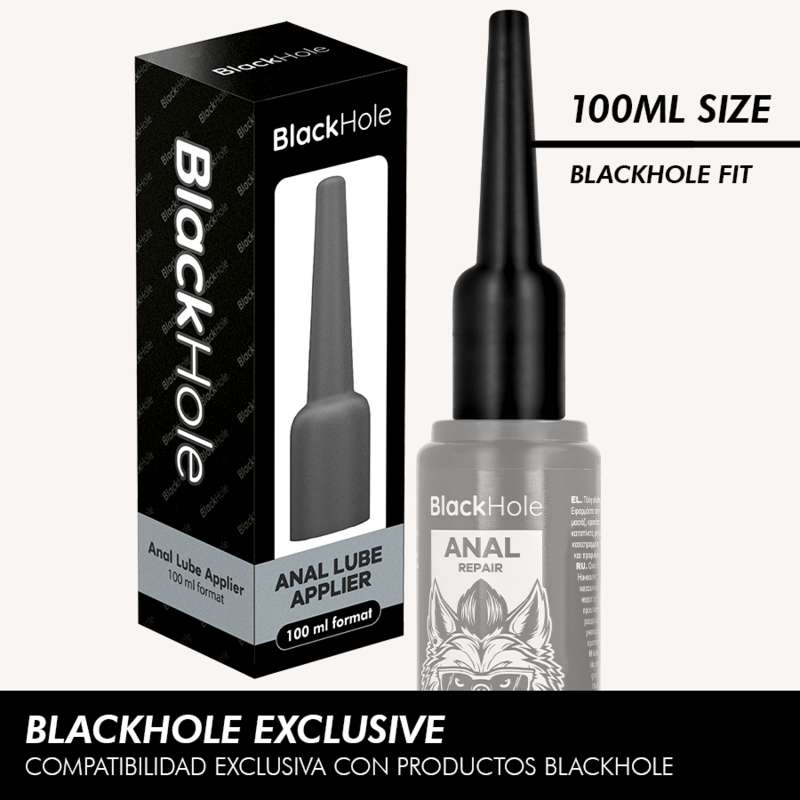 BLACK HOLE - ANAL LUBE APPLIER  L SIZE 100 ML