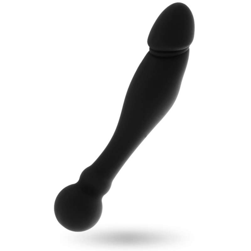 BLACK&SILVER - Karl g-Point stimuloiva dildo 18 cm