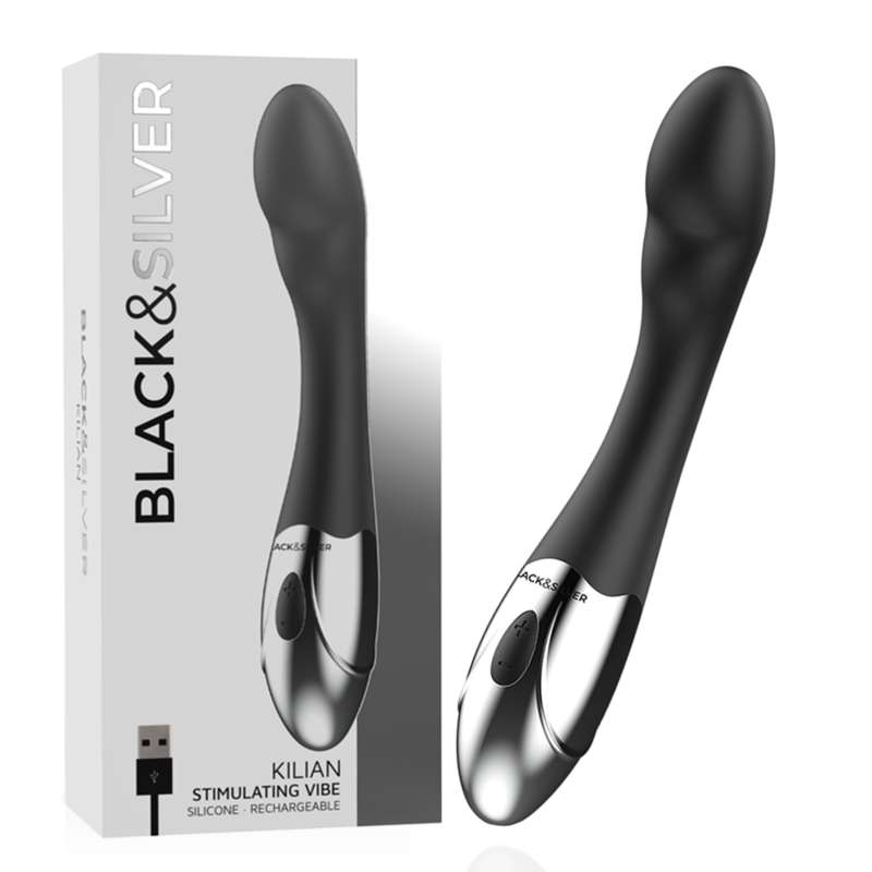 BLACK&SILVER - KILIAN STIMULATING VIBE BLACK&SILVER - KILIAN STIMULATING VIBE